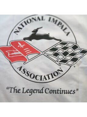 Large Auto T-shirt National Impala Association 2001 Convention Spearfish S.D.
